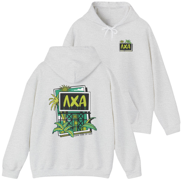 Lambda Chi Alpha Graphic Hoodie | Tropical Billboard For Cheap