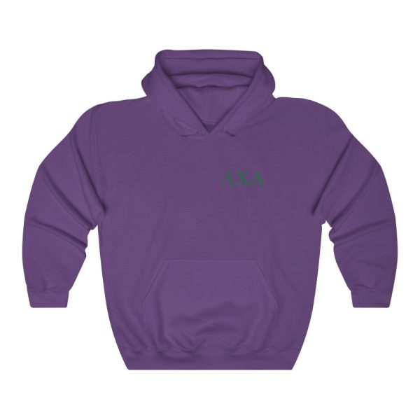 Lambda Chi Alpha Graphic Hoodie | Green Letters LC Fashion