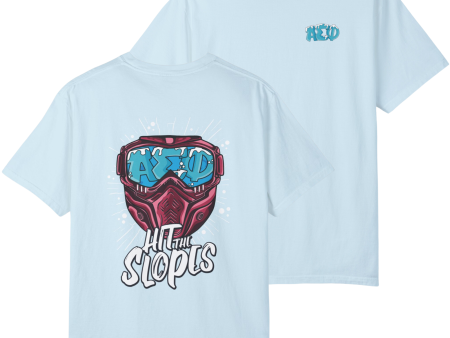 Alpha Sigma Phi Graphic T-Shirt | Hit the Slopes For Cheap