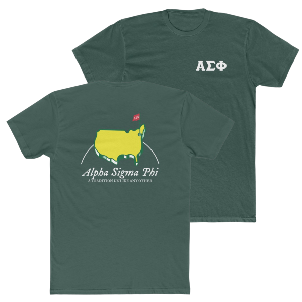 Alpha Sigma Phi Graphic T-Shirt | The Masters Discount