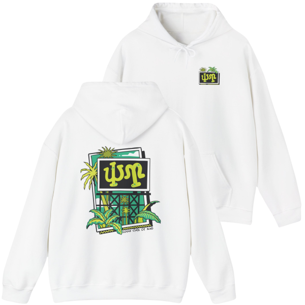 Psi Upsilon Graphic Hoodie | Tropical Billboard Sale