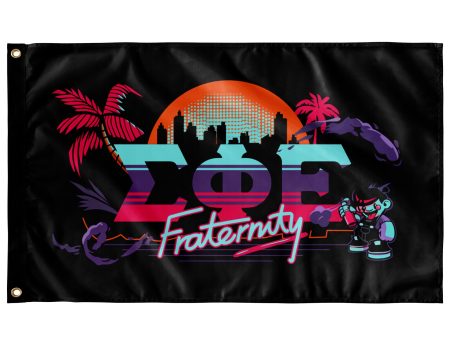 Sigma Phi Epsilon Flag | Jump Street | 3  x 5  SigEp Flag for Dorms, Fraternity Houses, and On Campus Events Sale