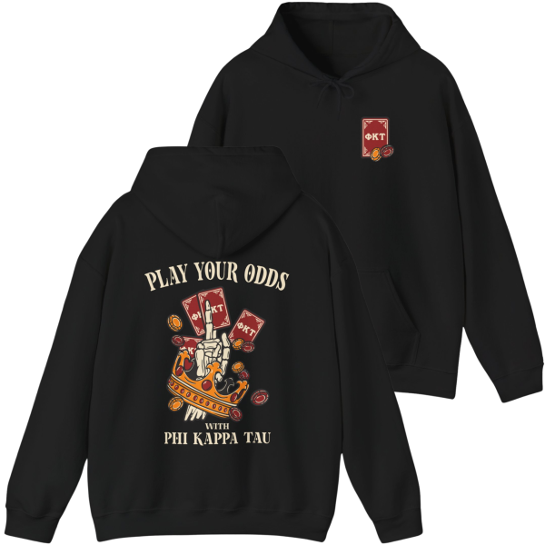 Phi Kappa Tau Graphic Hoodie | Play Your Odds Online now