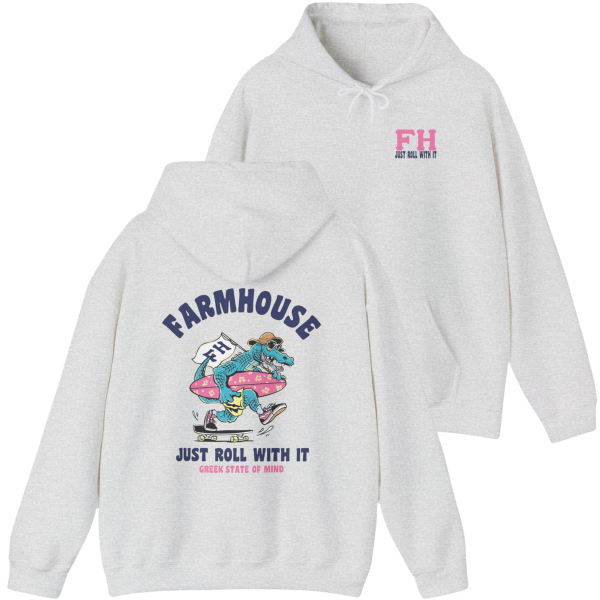 FarmHouse Graphic Hoodie | Alligator Skater Online