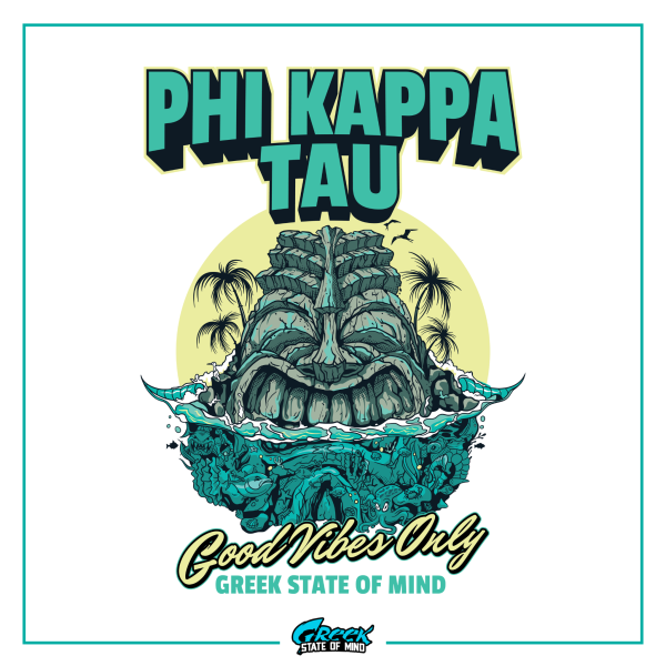 Phi Kappa Tau Graphic Hoodie | Good Vibes Only Online now