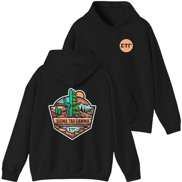 Sigma Tau Gamma Graphic Hoodie | Desert Mountains Online Sale