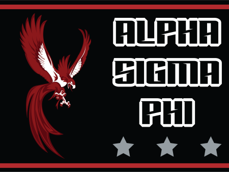 Alpha Sigma Phi Phoenix Flag For Discount