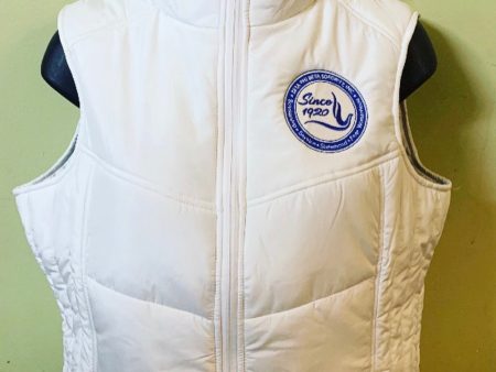 Zeta Puffy Vest - Chenille Year on Back Supply