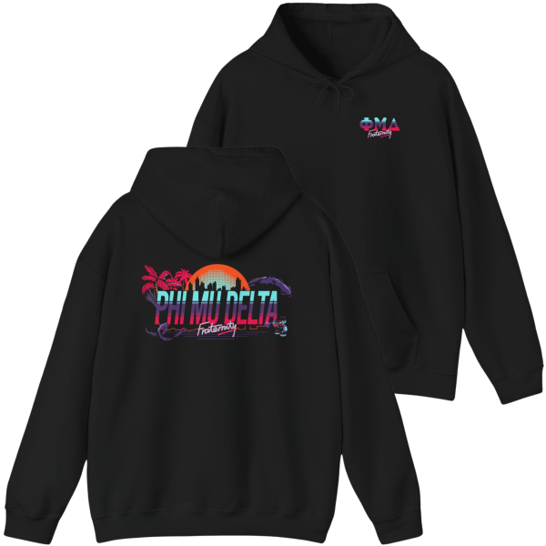 Phi Mu Delta Graphic Hoodie | Jump Street Fashion