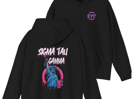 Sigma Tau Gamma Graphic Hoodie | Liberty Rebel Online now