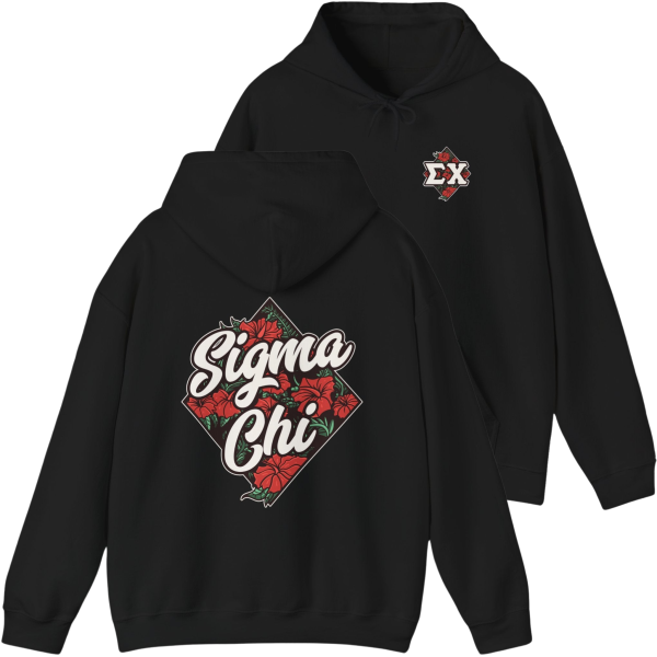 Sigma Chi Graphic Hoodie | Aloha For Discount