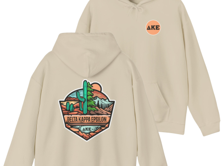 Delta Kappa Epsilon Graphic Hoodie | Desert Mountains Supply