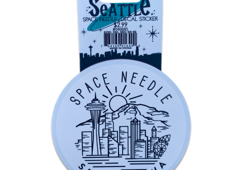 Seattle Round Sticker Sale