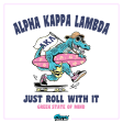 Alpha Kappa Lambda Graphic T-Shirt | Alligator Skater For Cheap