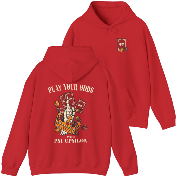 Psi Upsilon Graphic Hoodie | Play Your Odds Sale