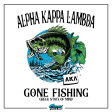 Alpha Kappa Lambda Graphic T-Shirt | Gone Fishing For Cheap