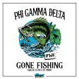 Phi Gamma Delta Graphic Hoodie | Gone Fishing Cheap