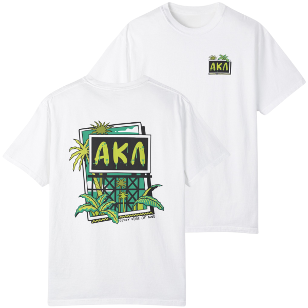 Alpha Kappa Lambda Graphic T-Shirt | Tropical Billboard Online Hot Sale