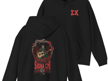 Sigma Chi Graphic Hoodie | Western Key on Sale