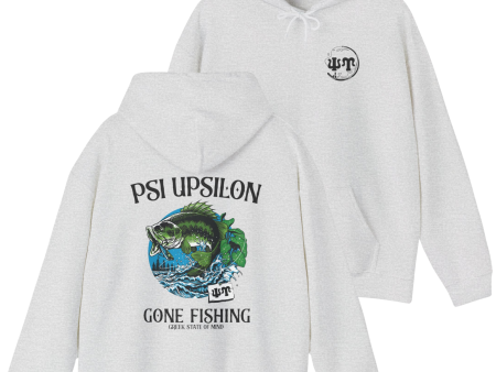 Psi Upsilon Graphic Hoodie | Gone Fishing Online Sale