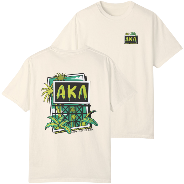 Alpha Kappa Lambda Graphic T-Shirt | Tropical Billboard Online Hot Sale