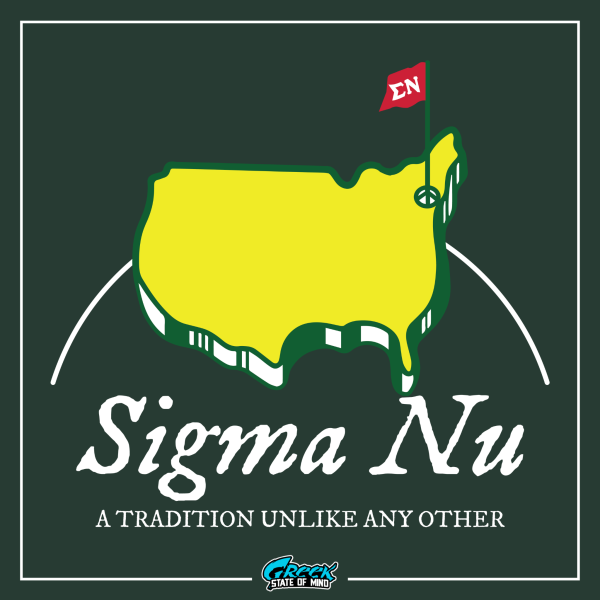 Sigma Nu Graphic Hoodie | The Masters For Sale