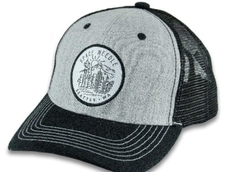 Patch Skyline Trucker Baseball Cap For Discount