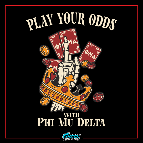 Phi Mu Delta Graphic Hoodie | Play Your Odds Sale