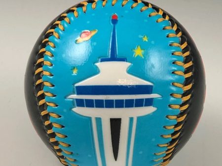 Space Needle Space-Age Souvenir Baseball Cheap