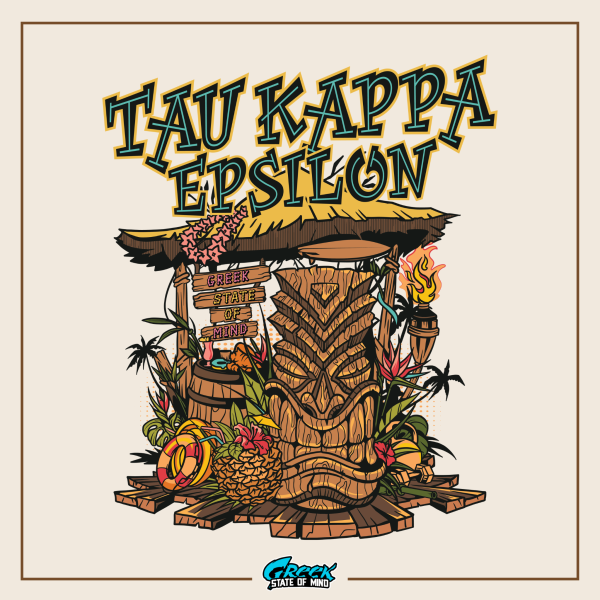 Tau Kappa Epsilon Graphic Hoodie | Tiki Time For Discount