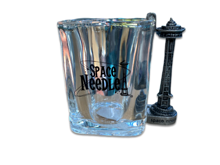 Space Needle Handle Shot Glass For Sale