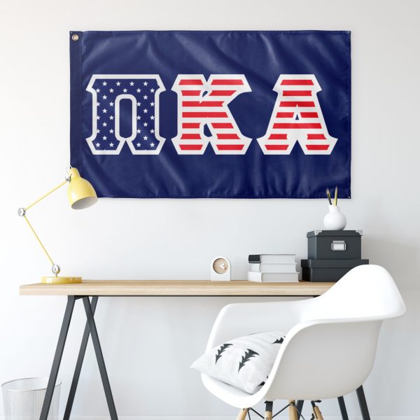 Pi Kappa Alpha American Letter Flag Online now