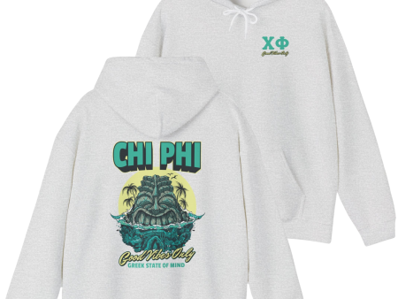 Chi Phi Graphic Hoodie | Good Vibes Only Online Sale