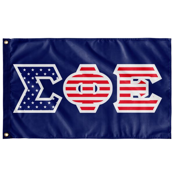 Sigma Phi Epsilon American Letter Flag Supply