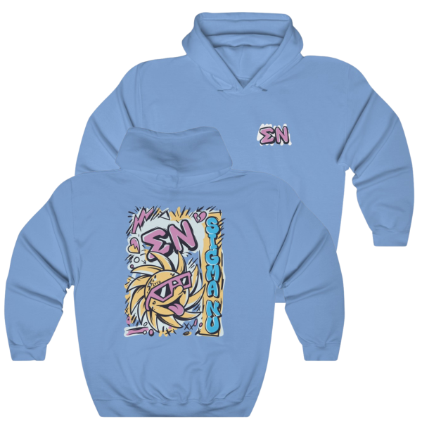 Sigma Nu Graphic Hoodie | Fun in the Sun For Sale