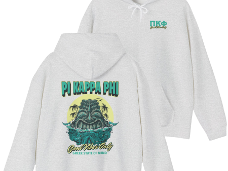 Pi Kappa Phi Graphic Hoodie | Good Vibes Only For Cheap