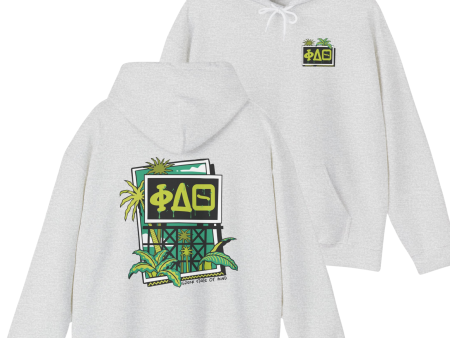 Phi Delta Theta Graphic Hoodie | Tropical Billboard Online