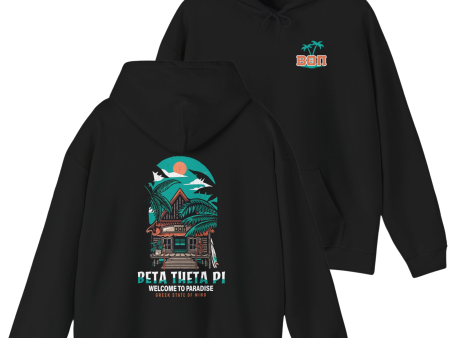 Beta Theta Pi Graphic Hoodie | Welcome to Paradise Online Sale