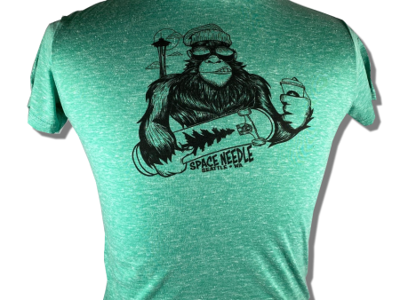 Bigfoot Hipster Youth Tee For Sale