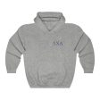 Lambda Chi Alpha Graphic Hoodie | Purple Letters LC Sale