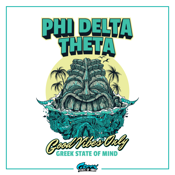 Phi Delta Theta Graphic Hoodie | Good Vibes Only Fashion