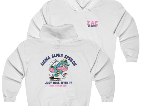 Sigma Alpha Epsilon Graphic Hoodie | Alligator Skater Sale