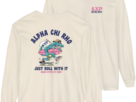 Alpha Chi Rho Graphic Long Sleeve | Alligator Skater on Sale