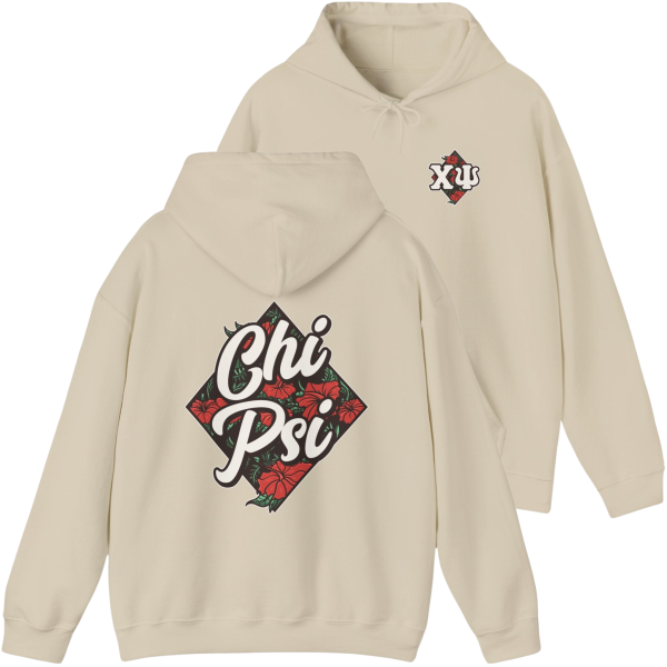 Chi Psi Graphic Hoodie | Aloha Sale