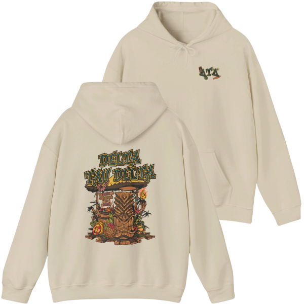 Delta Tau Delta Graphic Hoodie | Tiki Time For Discount