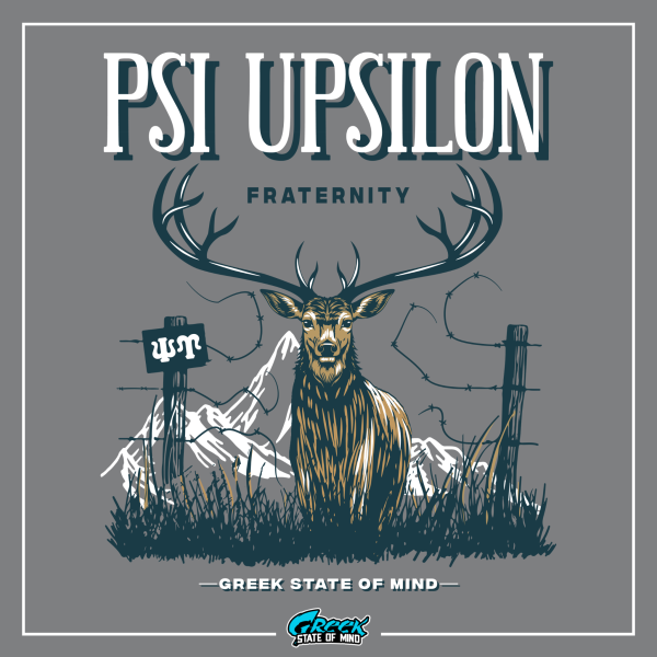 Psi Upsilon Graphic Hoodie | Big Buck Online now