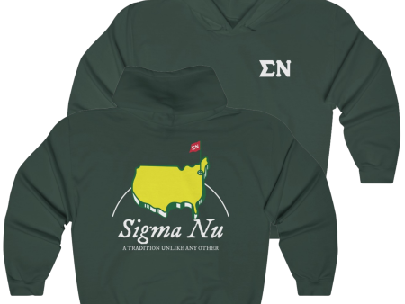 Sigma Nu Graphic Hoodie | The Masters For Sale