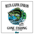 Delta Kappa Epsilon Graphic Hoodie | Gone Fishing For Discount