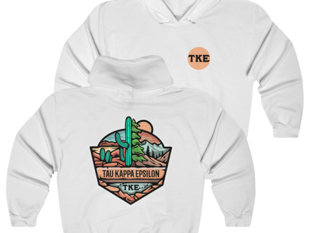 Tau Kappa Epsilon Graphic Hoodie | Desert Mountains Fashion