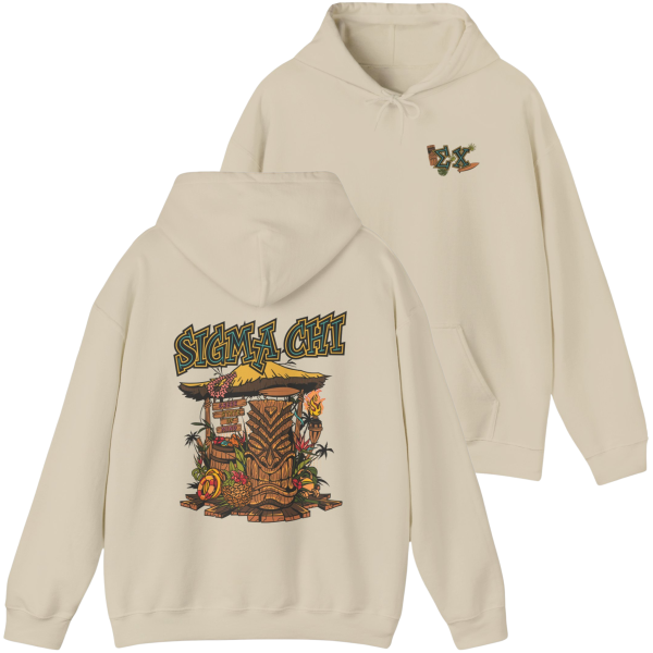 Sigma Chi Graphic Hoodie | Tiki Time Online Sale